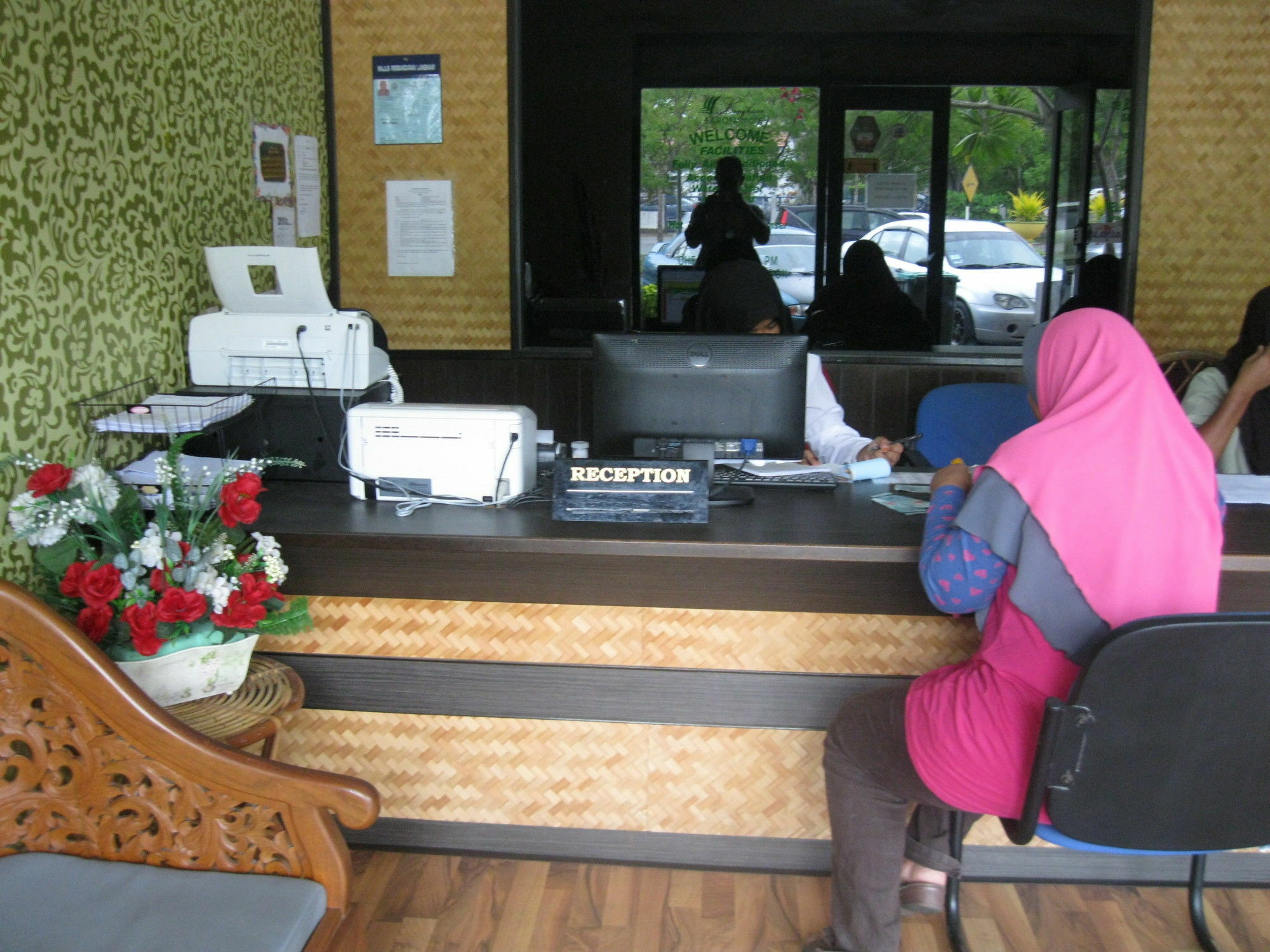 1 Baron Motel Kuah Buitenkant foto